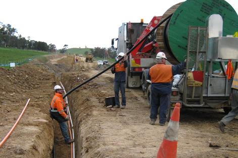 High Voltage Cable Installation - North South Pipline